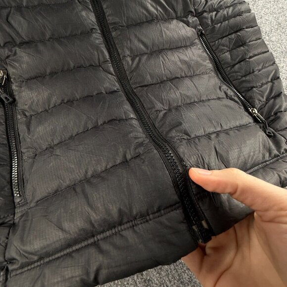 Women's Black Quilted Jacket - Picture 12 of 16